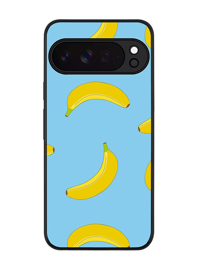 For Google Pixel 10 Pro XL Case,Slim fit Camera Protection, Shockproof Thin Phone cover  - Rolling Bananas
